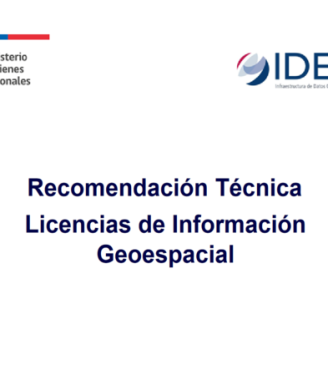 Recomendación Técnica - Licencias de Datos Geoespaciales