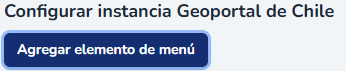 Botón Agregar elemento de menú
